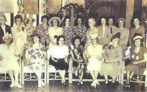 The Stuart / Palm DAR founding members.