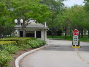 Community security provide by gated security at Martin Downs